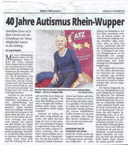 40 Jahre autismus Rhein-Wupper